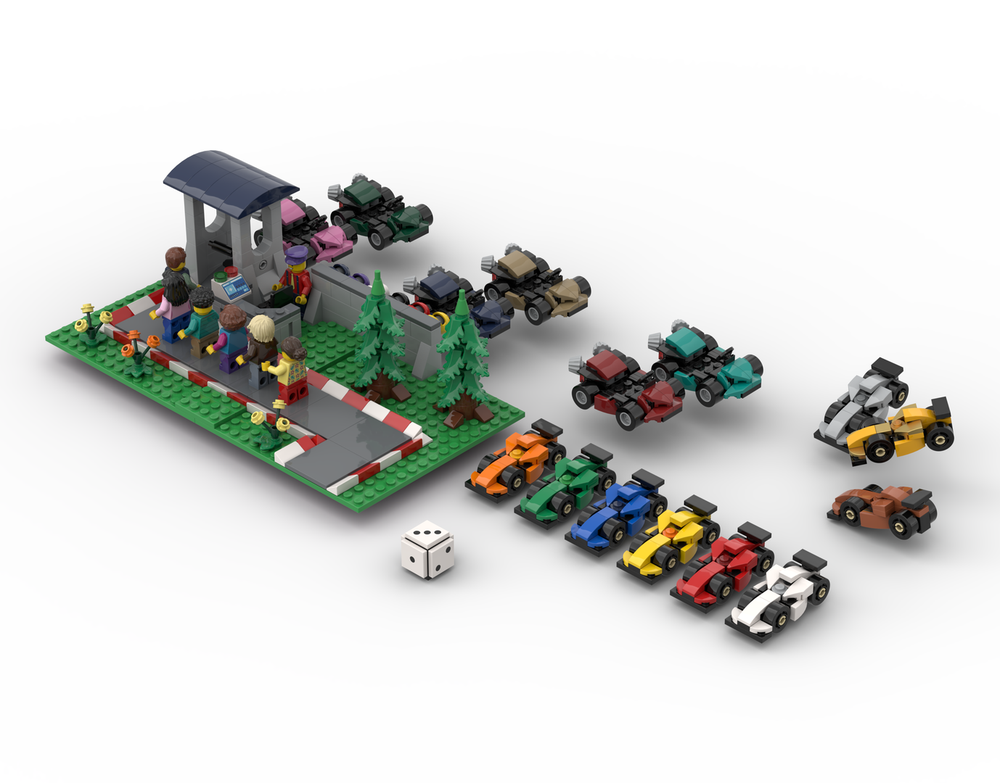 Lego 71049 Race Track Accessories