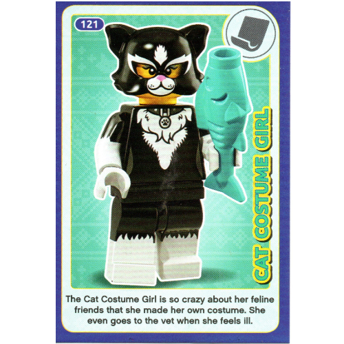 Lego Trading Card, Create the World Incredible Inventions - Cat Costume Girl / [No Color/Any Color]