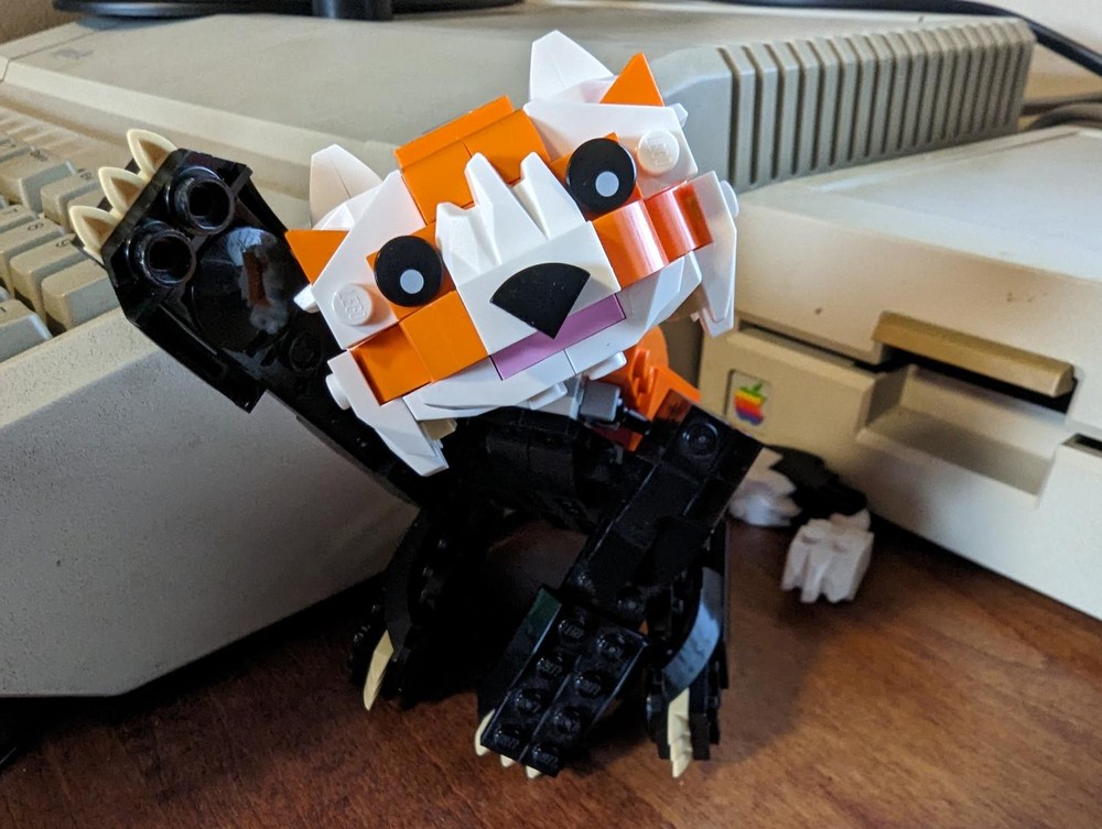 Lego Red Panda