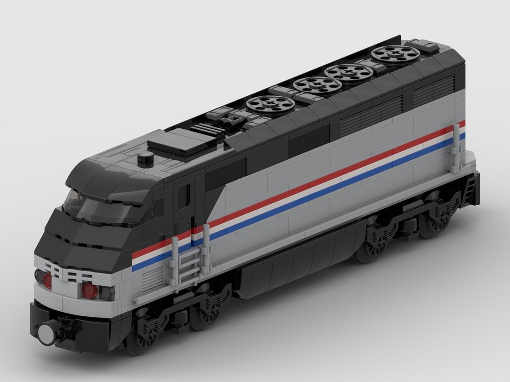 Lego Amtrak EMD F59PHI