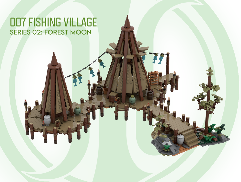 Lego 007 FISHING VILLAGE