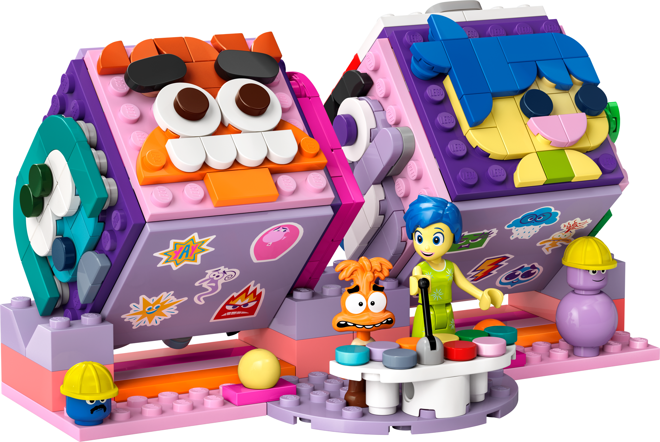 Lego Inside Out 2 Mood Cubes