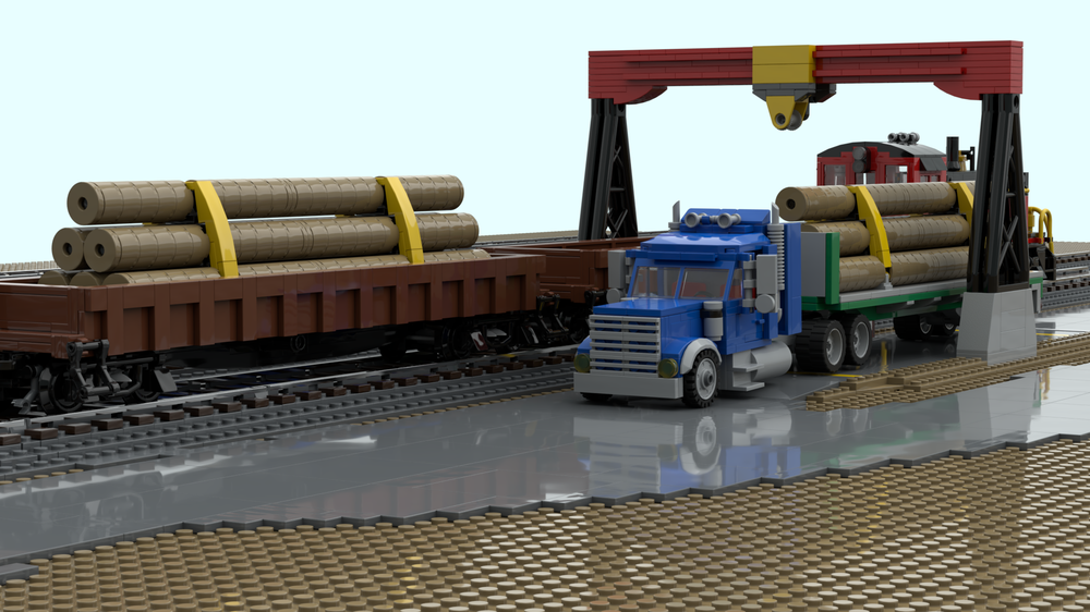 Lego Pipe Load for Trucks and Trains