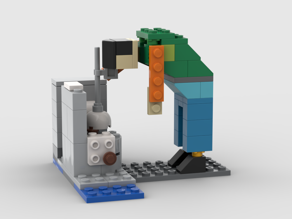 Lego 10698 - Clogged toilet remake