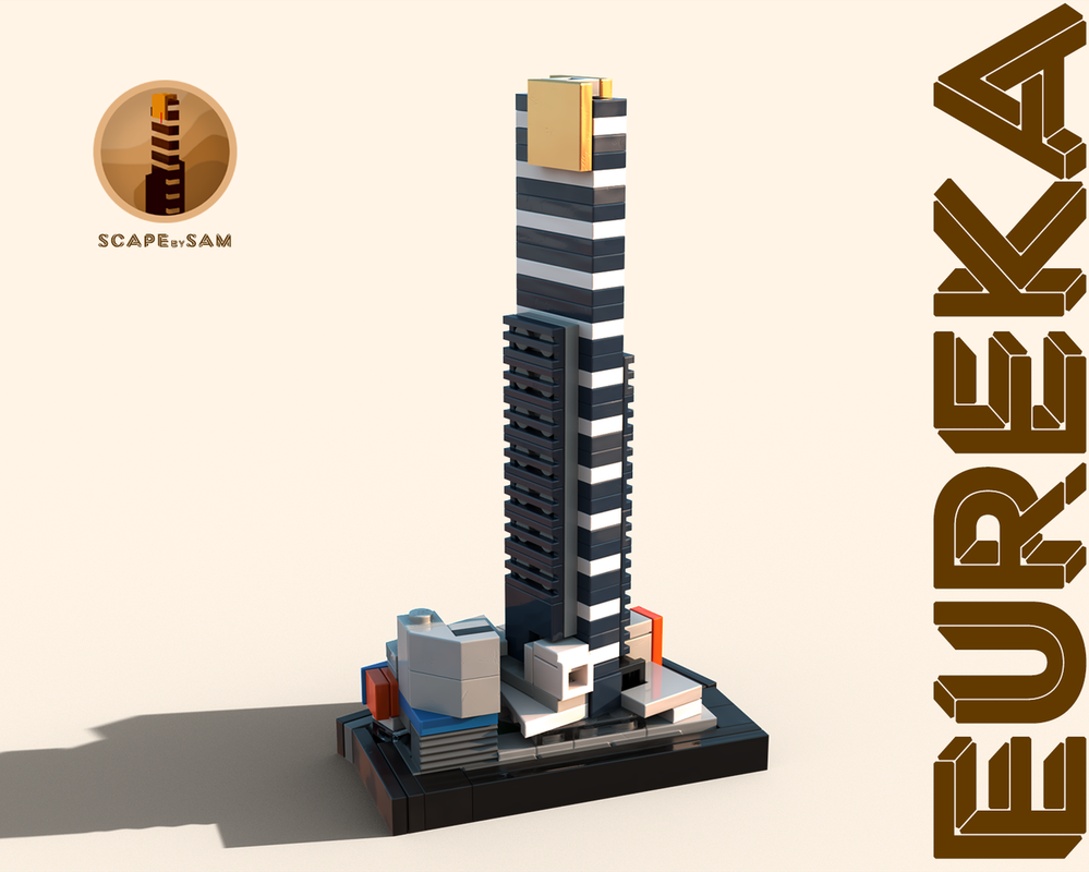 Lego Eureka Tower - An Architectural Piece