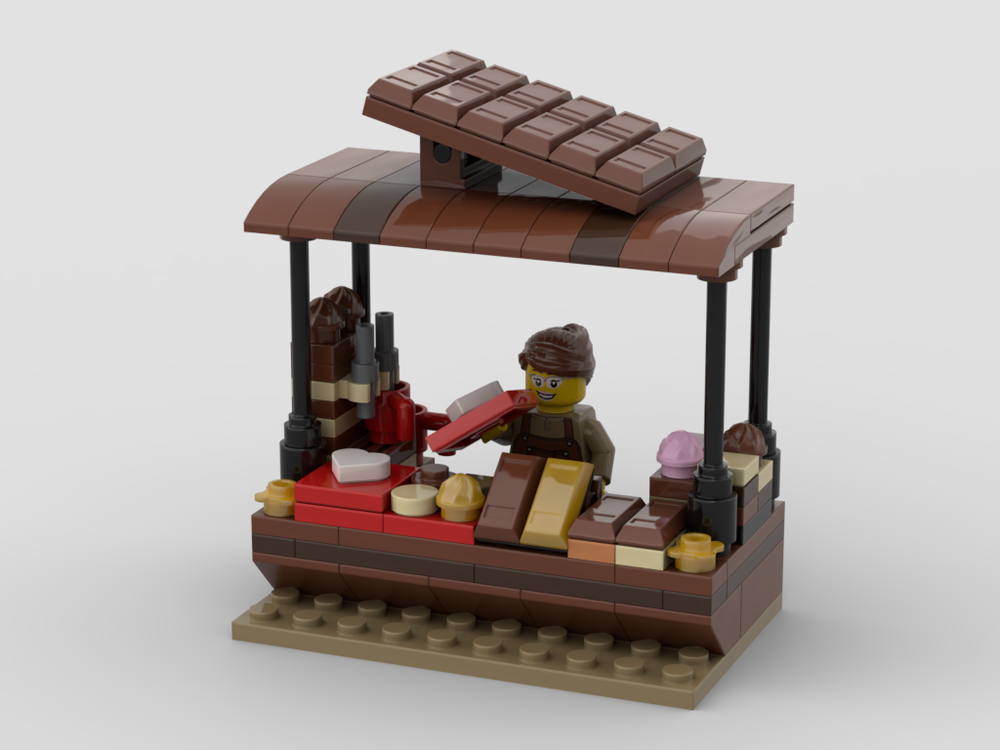 Lego Chocolate stand