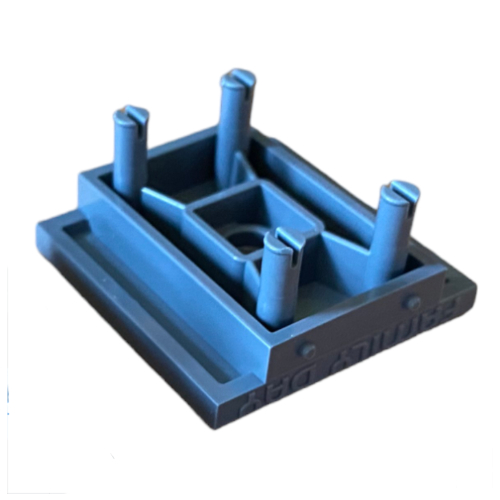 Lego Molding Machine Mold for a Plate 1 x 1, Top Section