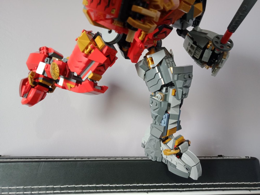 Lego Leg Fix - Fire Stone Mech 71720