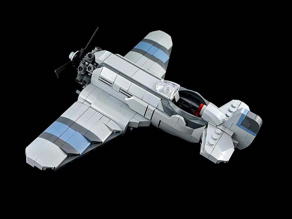 Lego Gray Fox aircraft / plane