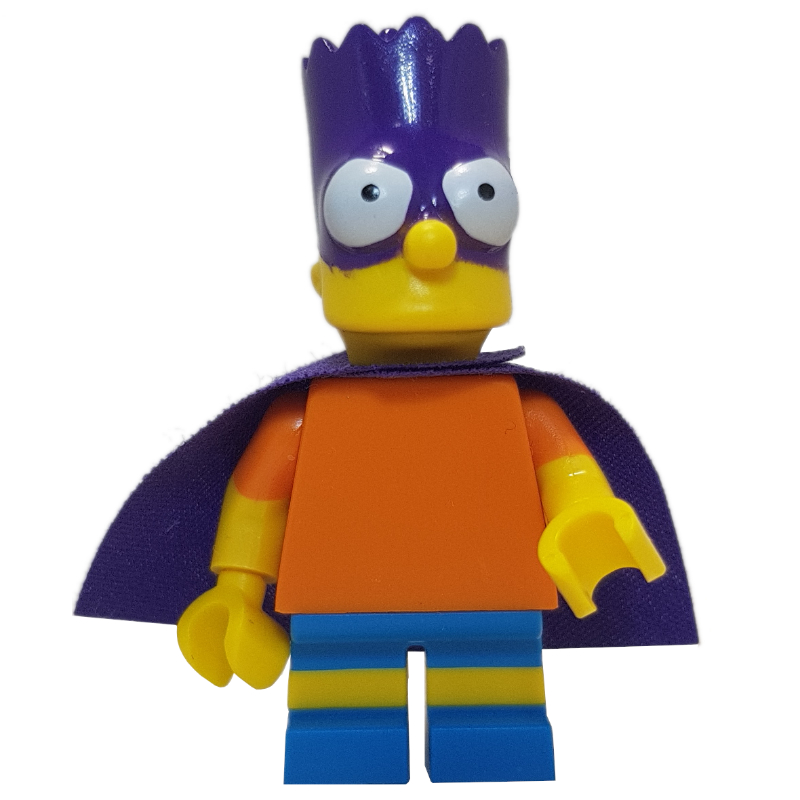 Lego Bart Simpson in Bartman Disguise (CMF)