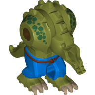 Lego Body Giant, Killer Croc Print