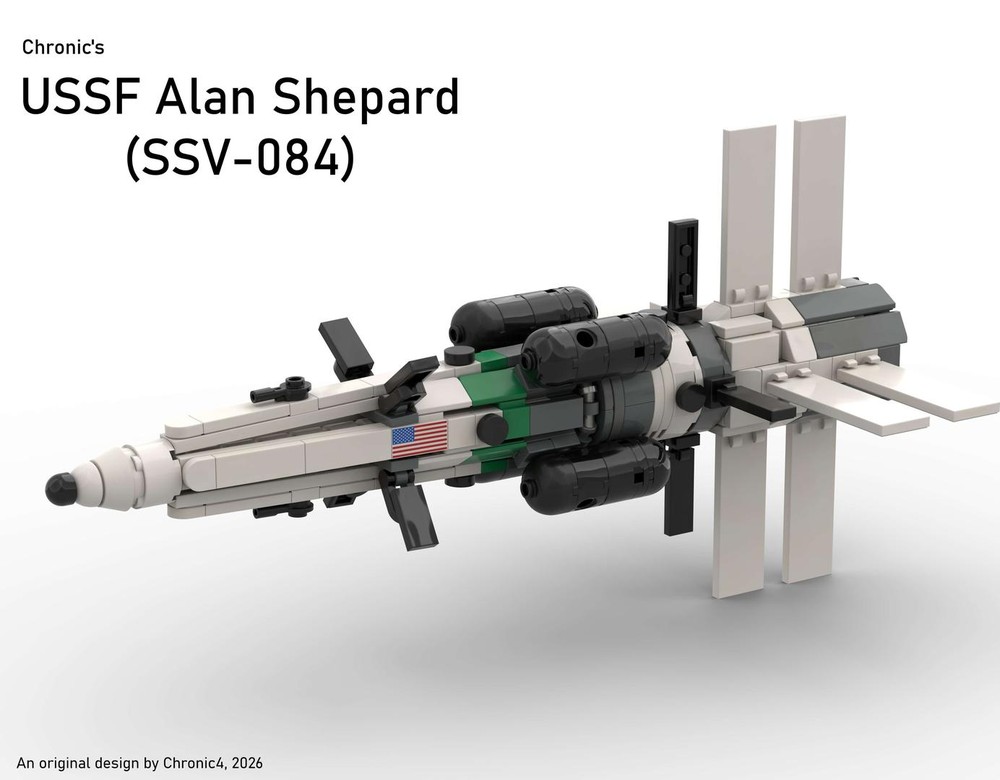 Lego USSF Alan Shepard (SSV-084) [TLW]
