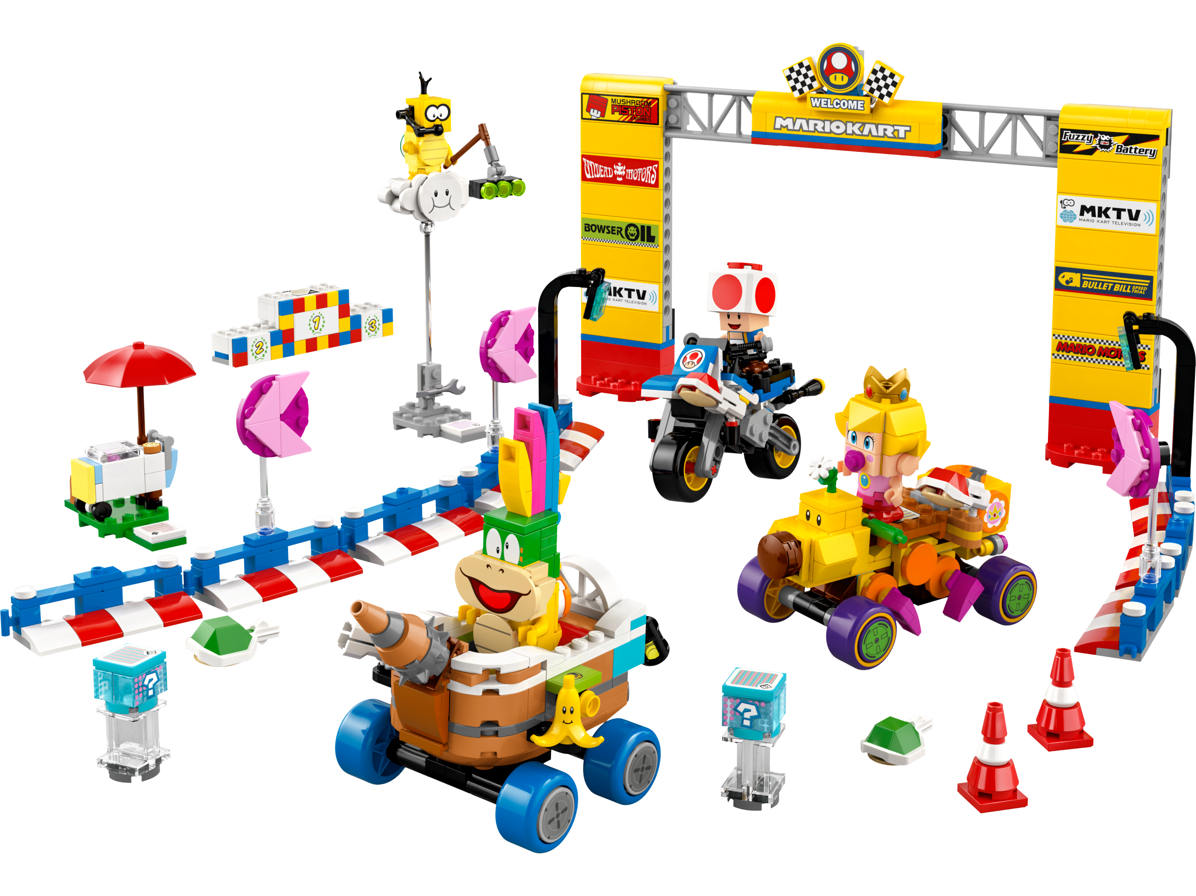 Lego Mario Kart - Baby Peach & Grand Prix Set