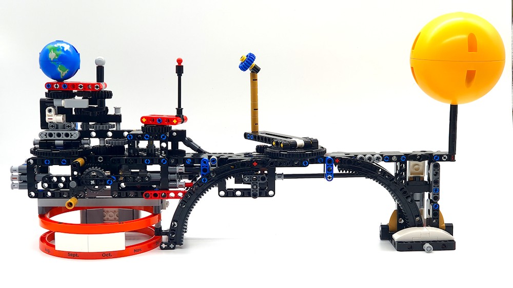 Lego 42179 alternate: geocentric orrery