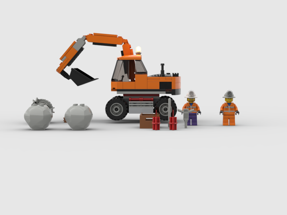 Lego excavator!