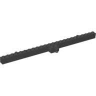 Lego Hinge Brick 2 x 24 Locking with 2 Fingers Horizontal on Side and 2 Towballs