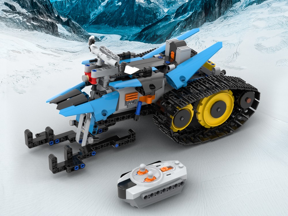 Lego 42095 alternative build Snowmobile