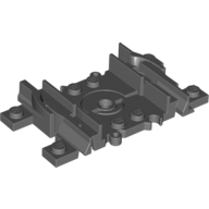 Lego Vehicle Track, Train Flexible Segment / Dark Bluish Gray