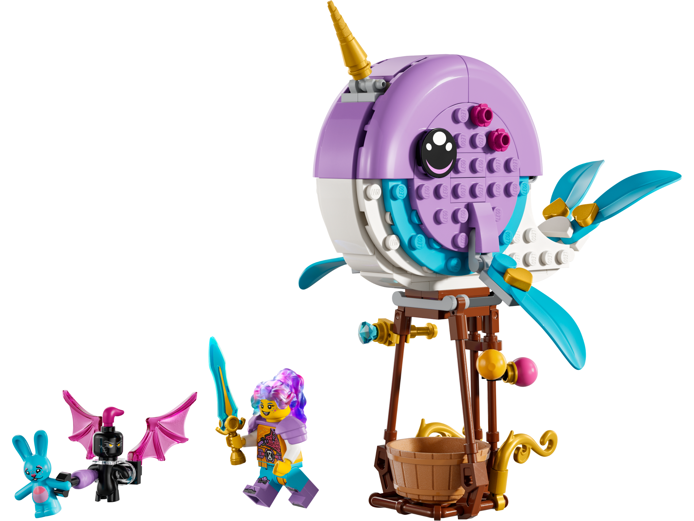 Lego Izzie's Narwhal Hot-Air Balloon
