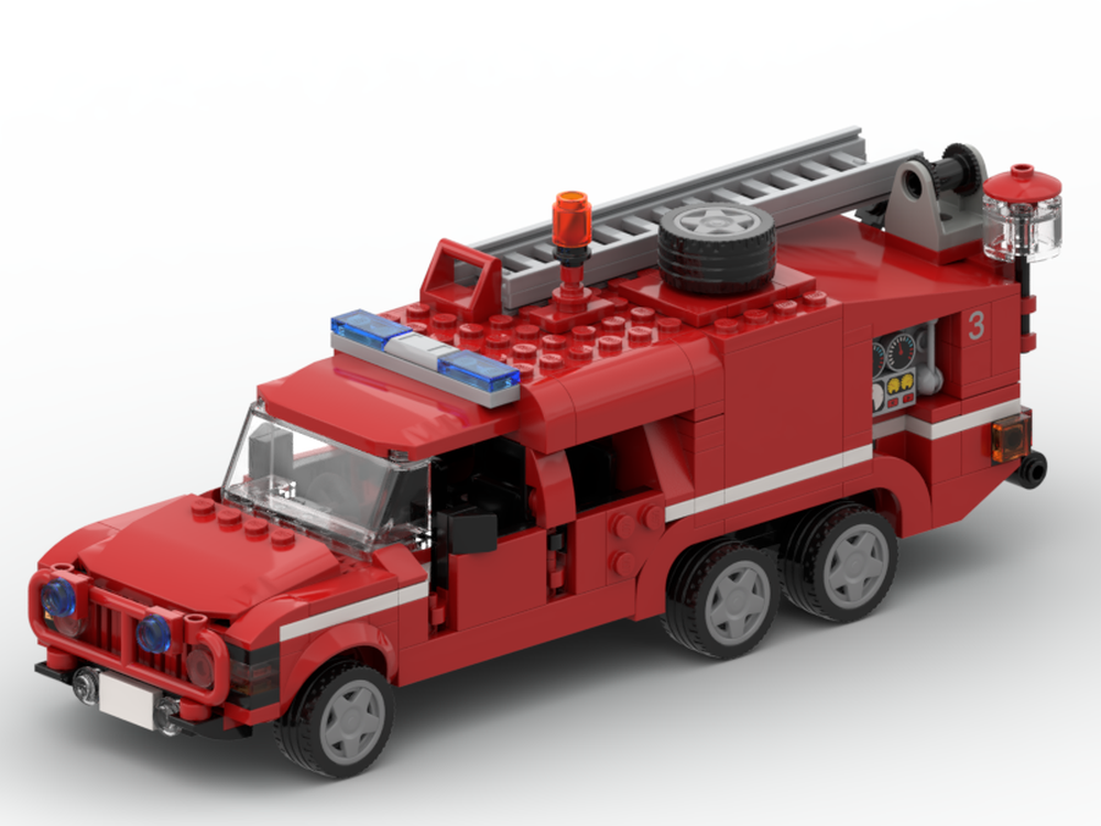 Lego Range Rover 6x4 TACR2 - 8 Stud Wide