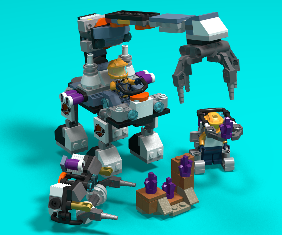Lego City Space Elite Excavation Crew