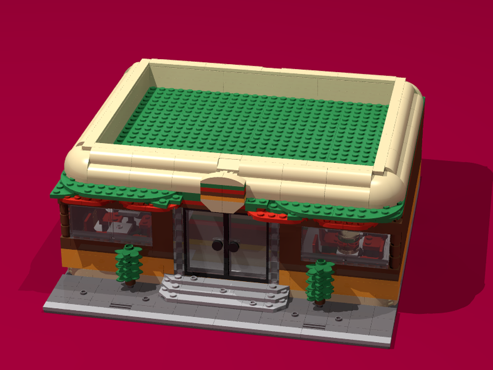 Lego Burger Restaurant
