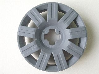 Lego Wheel 72 x 34 RC Outside / Dark Bluish Gray