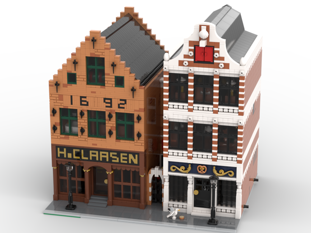 Lego Colonial Goods Store & Old Bakery (Dutch Quarter)
