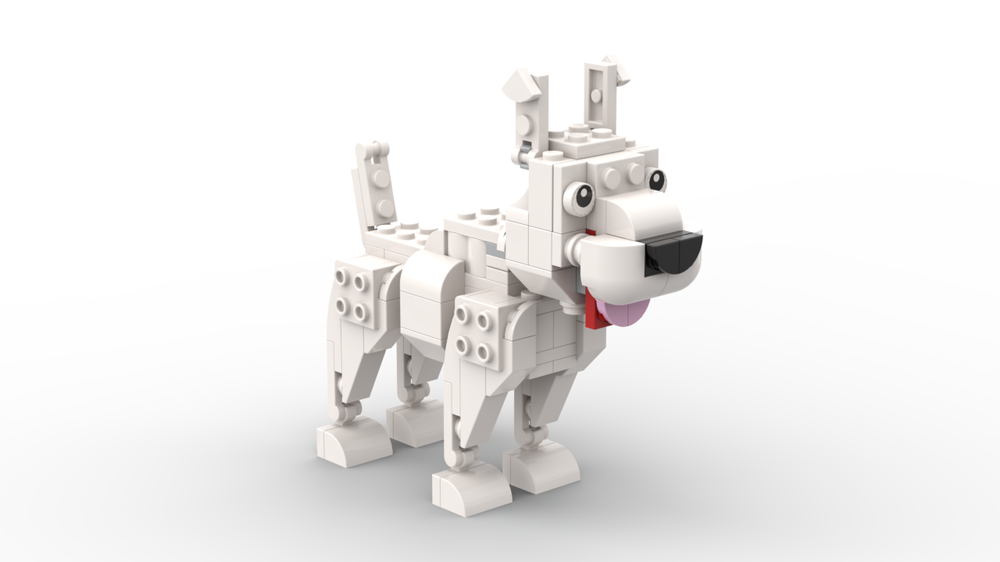 Lego Snowy Milou (LEGO 31137 Alternate)