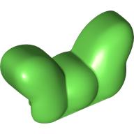 Lego Duplo Brick Special 1 x 2 Bow / Bright Green