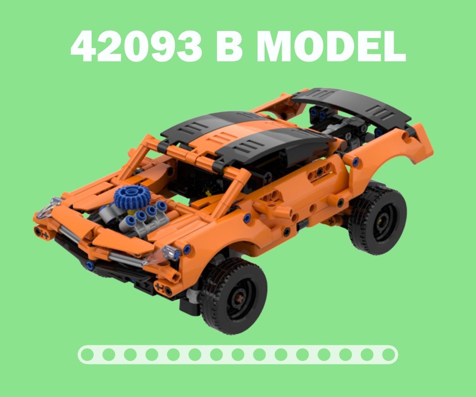 Lego 42093 C model-Trophy Truck