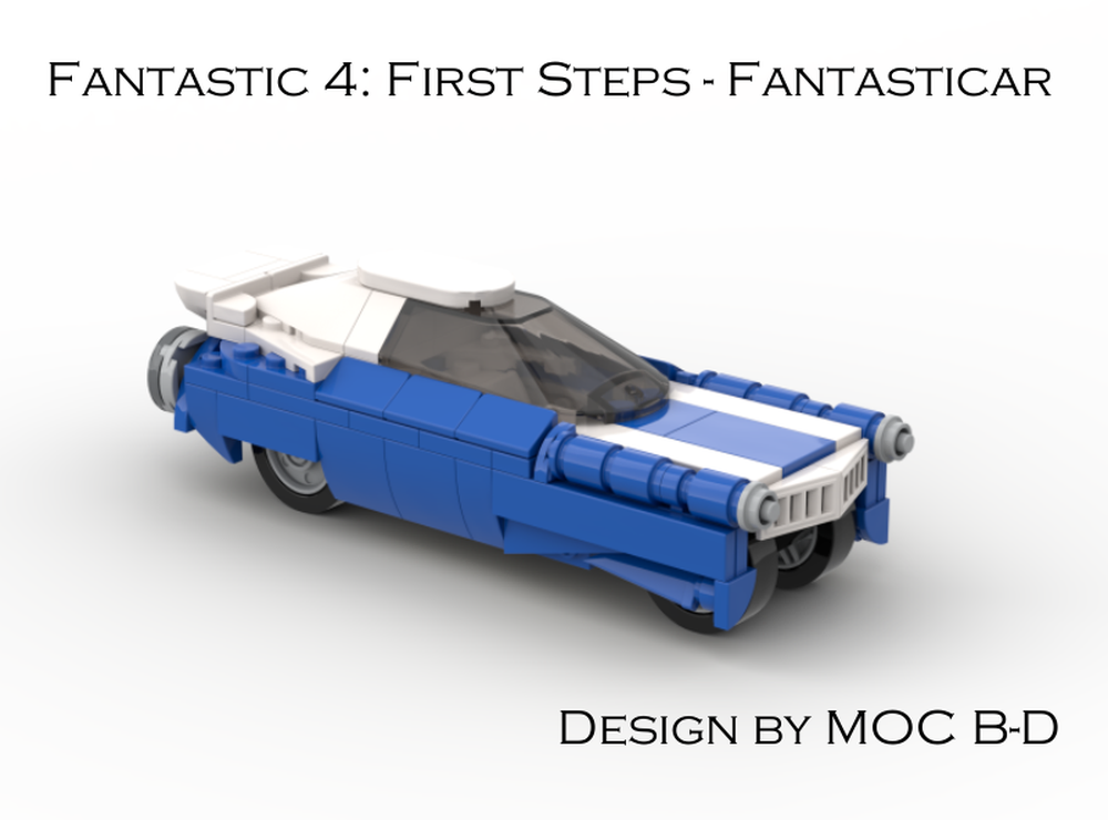 Lego Fantastic 4: First Steps - The Fantasticar