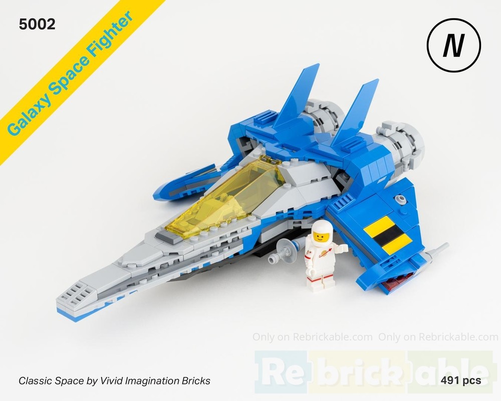 Lego Galaxy Space Fighter 5002 (76832)