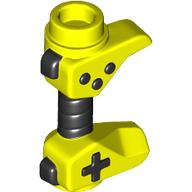 Lego Game Controller / Weapon Hilt with Black Buttons / Vibrant Yellow
