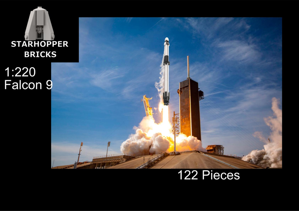 Lego 1:220 Falcon 9