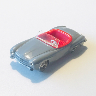 Lego HO Scale Mercedes 190SL - Red Interior