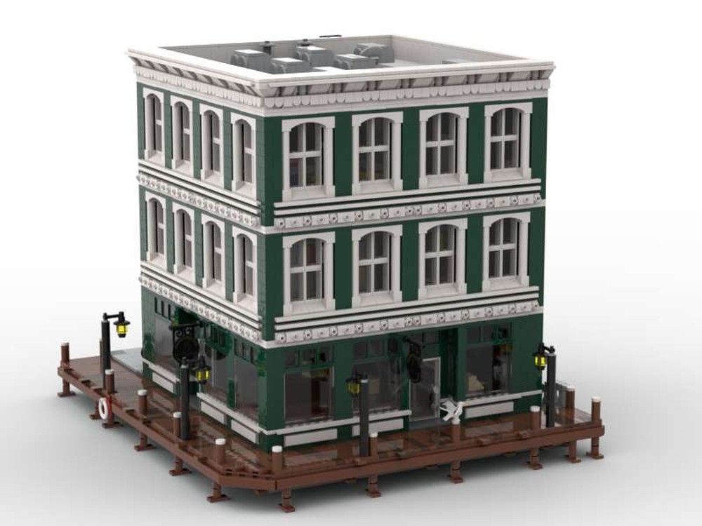 Lego Breakwater Pass Bookstore CM5
