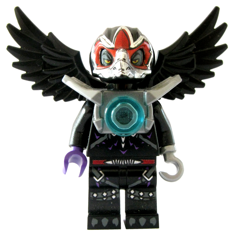 Lego Razar with Flat Silver Shoulder Armor