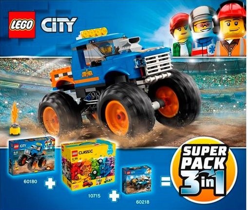 Lego City / Classic Super Pack 3 in 1