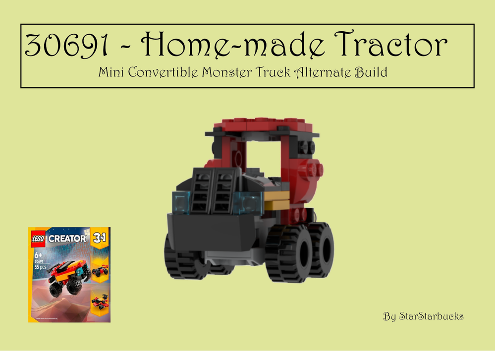 Lego 30691 - Home-made Tractor