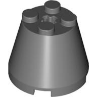 Lego Cone 3 x 3 x 2 / Dark Bluish Gray