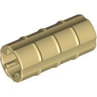 Lego Technic Axle Connector Ridged [with x Hole x Orientation] / Tan