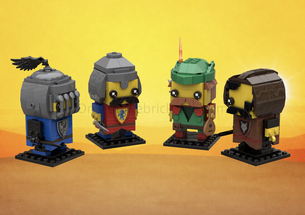 Lego Castle Brickheadz collection