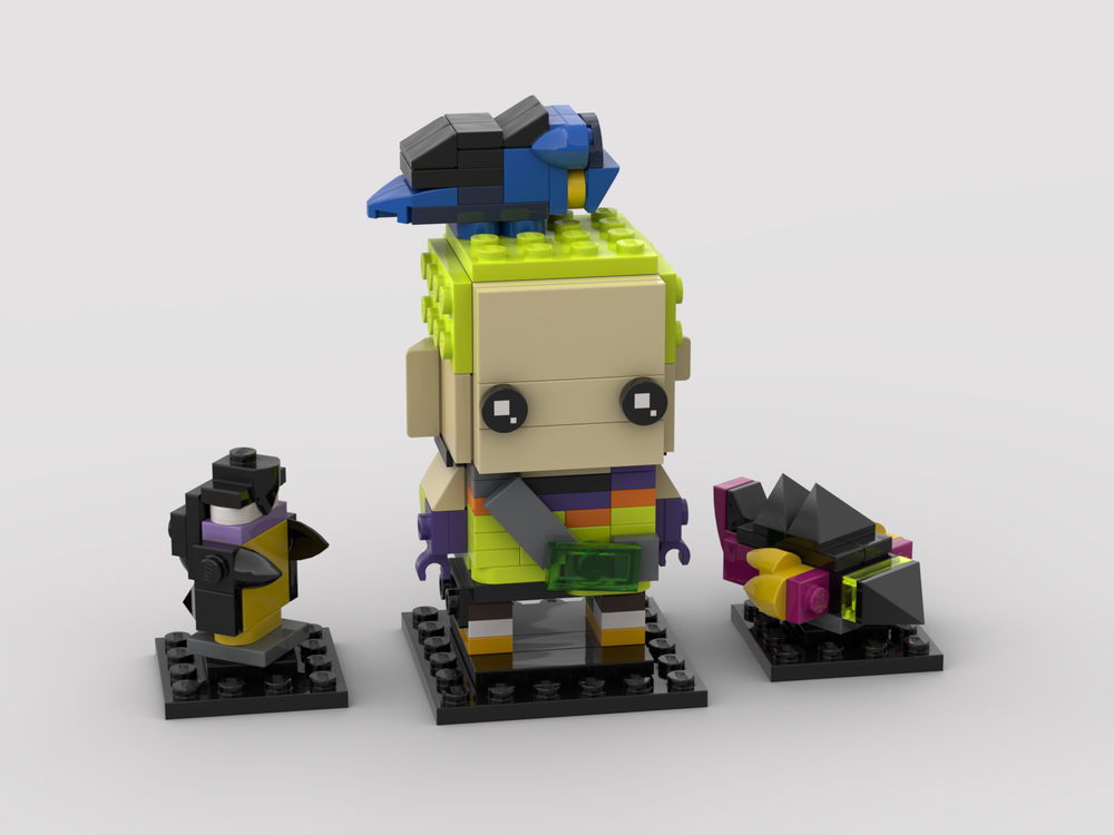 Lego VALORANT Gekko Brickheadz