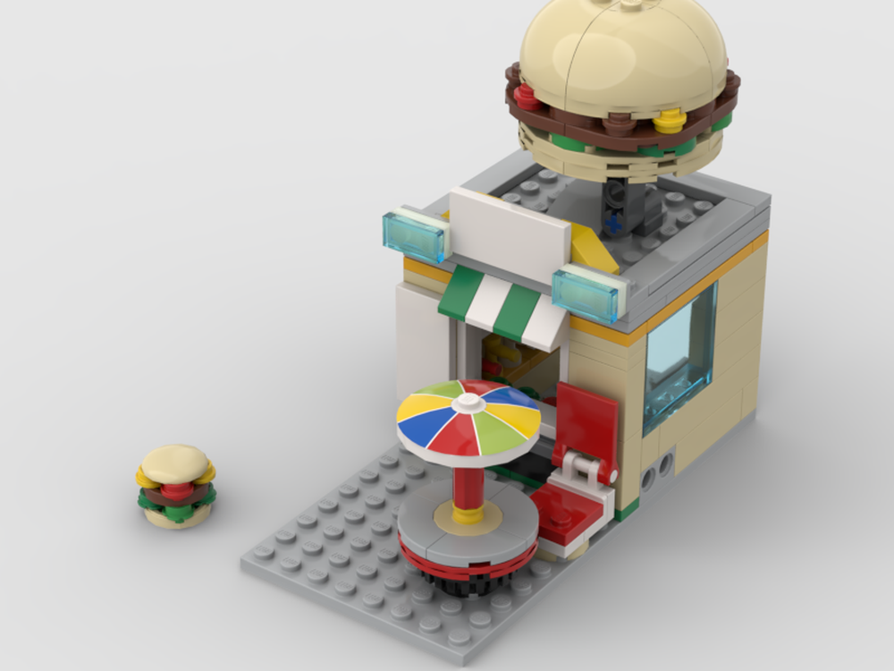 Lego Modular Monster Burger Shop 31104