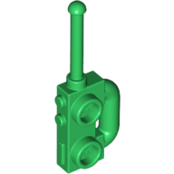 Lego Equipment Radio [Extended Handle, Compact Speaker Grille] / Green