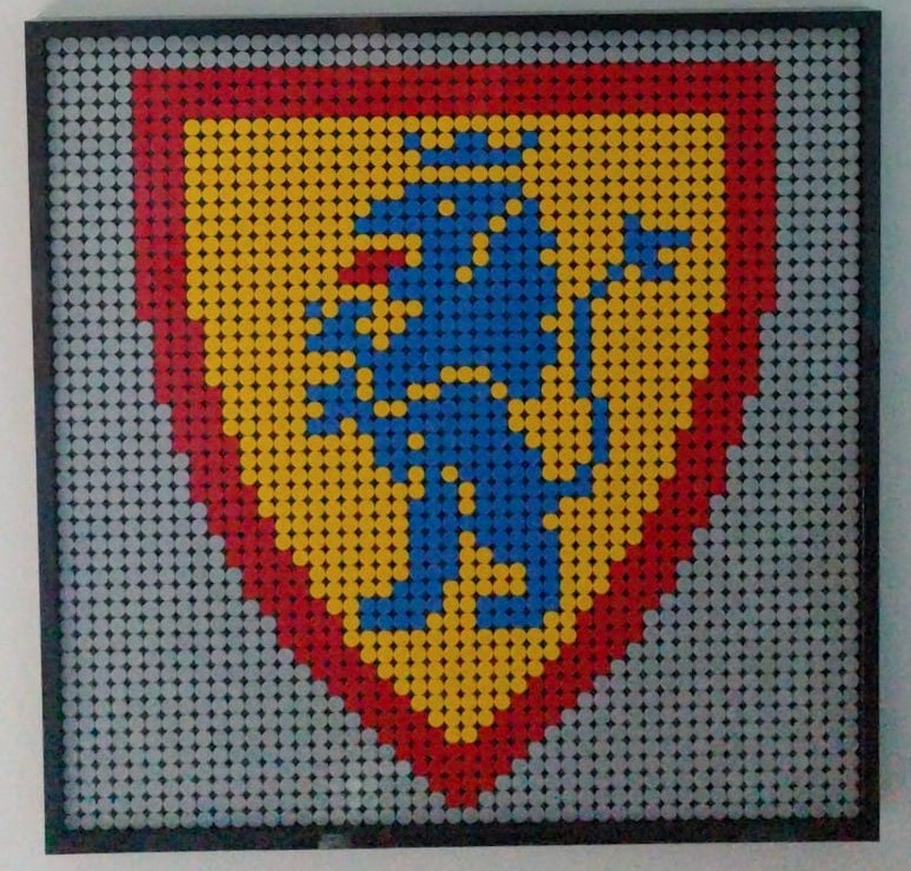 Lego Crusader Knights' Badge