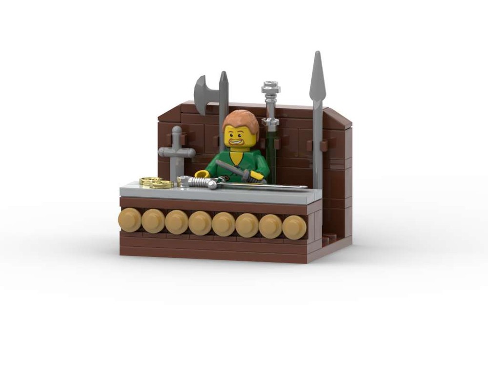 Lego Weapon stand