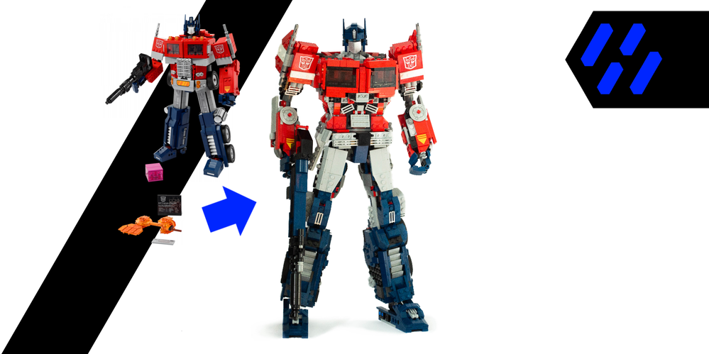 Lego 10302 BBM 2018 Optimus Prime - Alternate Build