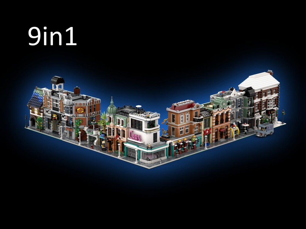 Lego 9in1 Modular Alternative Builds 2022